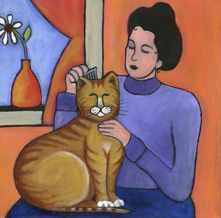 Framed Pretty Kitty Print