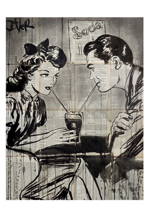 Framed Soda 2 Print