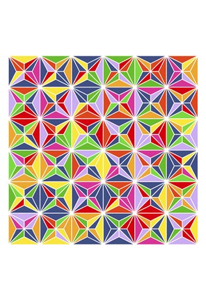 Framed Bright Point Print