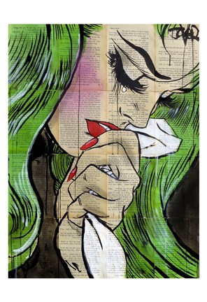 Framed Pop Cry Print