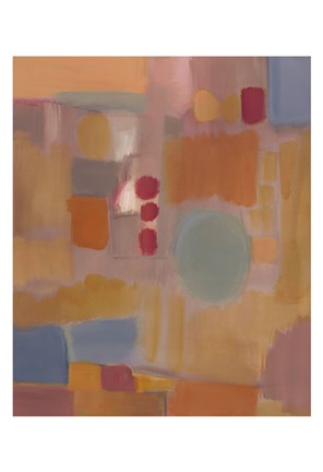 Framed Persimmon Alley Print