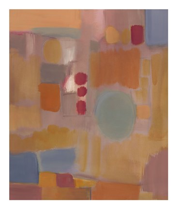 Framed Persimmon Alley Print