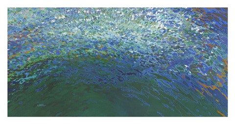 Framed Emerald Sea Print