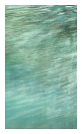 Framed Lake Trail Edge Print