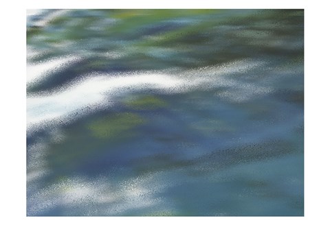 Framed Rain on Tide Print