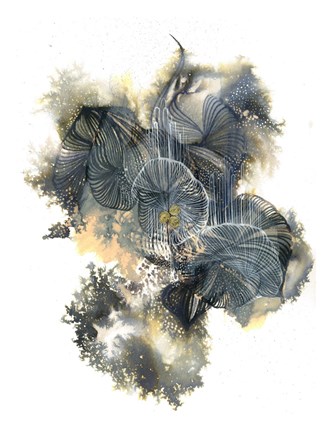 Framed Fire of Light Print