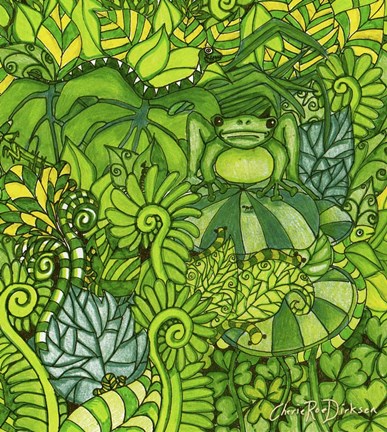 Framed Forest Life Print