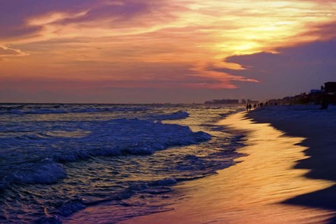 Framed Santa Rosa Sunset Print