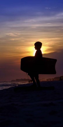 Framed Sunset Boogie Print