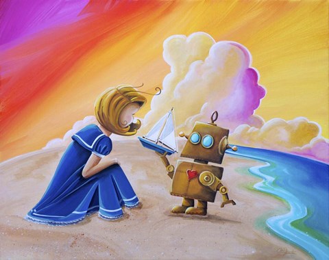 Framed You Can Be Captain Print