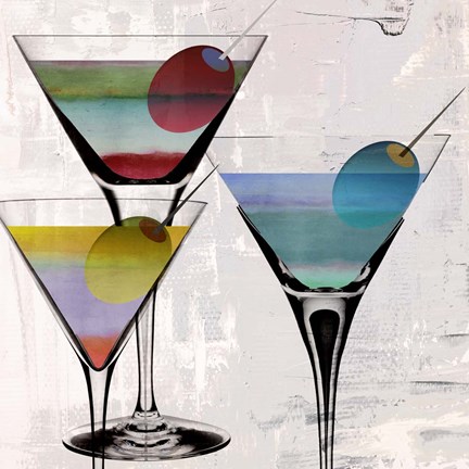 Framed Cafe Prism II Print