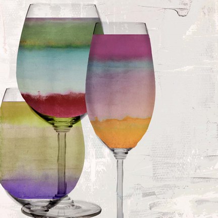 Framed Cafe Prism I Print