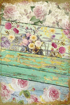 Framed Villa Rosa Print