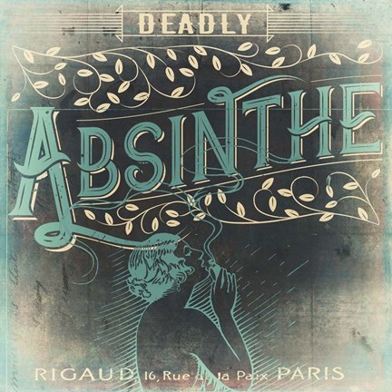 Framed Absinthe Print