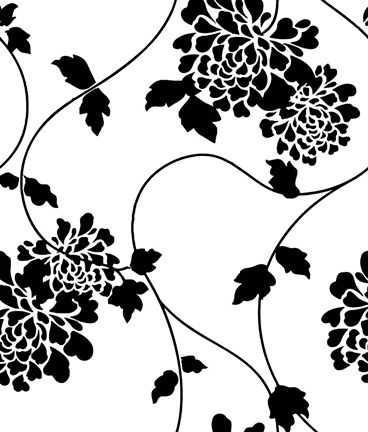 Framed Ceil Jaune Pattern 3 Print