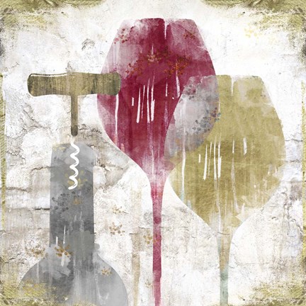 Framed Savory Ruby Print