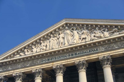 Framed La Madeleine III Print