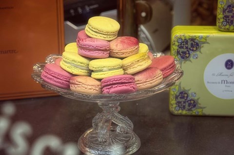 Framed Macarons Print
