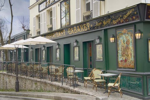 Framed Montmartre Cabaret Print