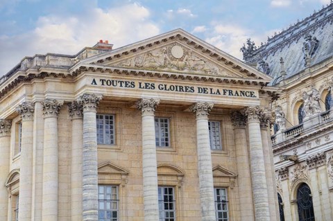 Framed Palace Of Versailles I Print