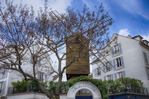 Framed Moulin Radet Print