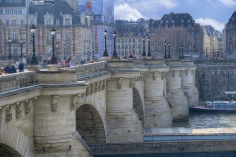 Framed Pont Neuf I Print