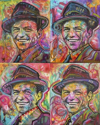 Framed Sinatra Quadrant Print