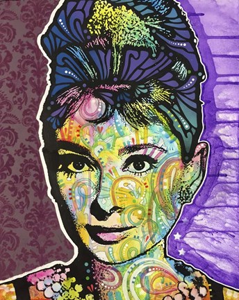 Framed Audrey 2 Print