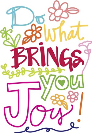 Framed Find Joy Print