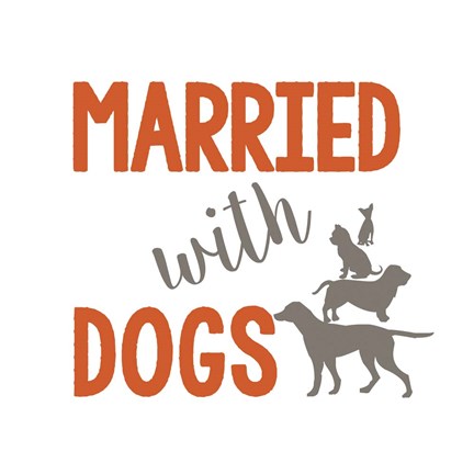 Framed Married Print