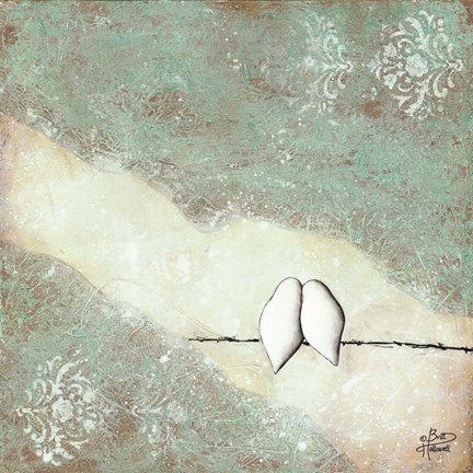 Framed Laced Together Print