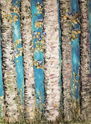 Framed Dance in the Moonlight Print