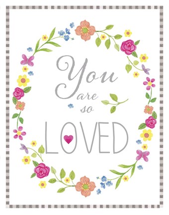 Framed Loved G Print