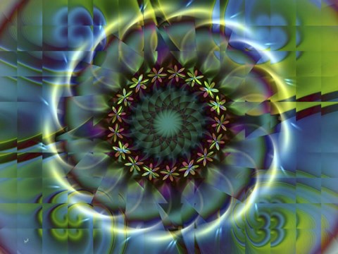 Framed Flower Child Print