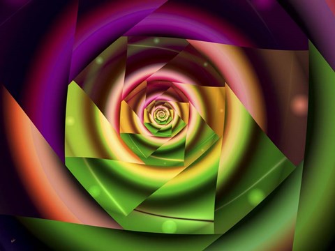 Framed Oragami Print