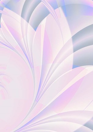 Framed Petals I Print