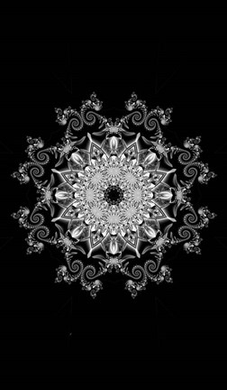 Framed Silver 2 Print