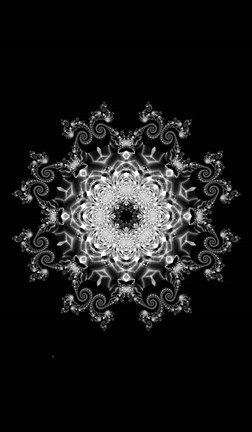 Framed Silver 6 Print