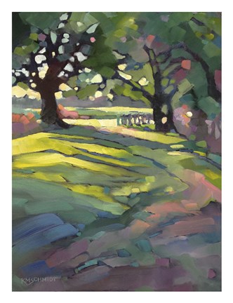 Framed Afternoon Walk Print