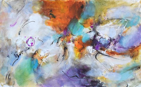 Framed Burning Energies Print