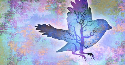 Framed Birdie 2 Print