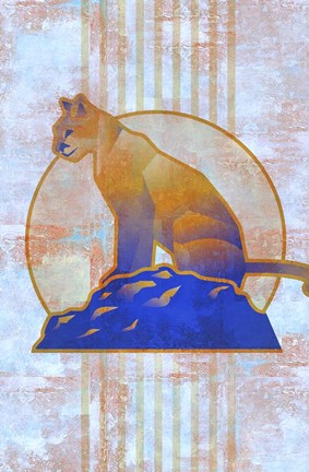 Framed Leopard Print