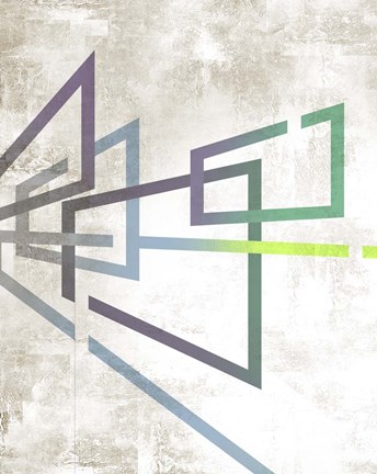 Framed Geometric 07 Print