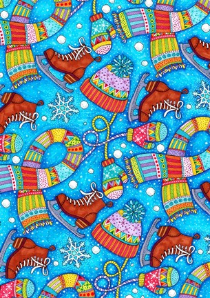 Framed Winter Wonderland 7 Print