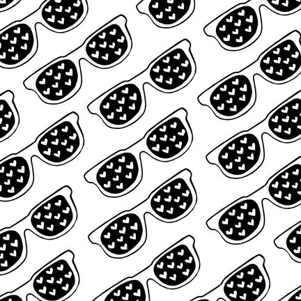 Framed Sunglasses Print