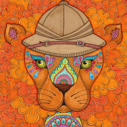 Framed Jungle Safari 2 Print