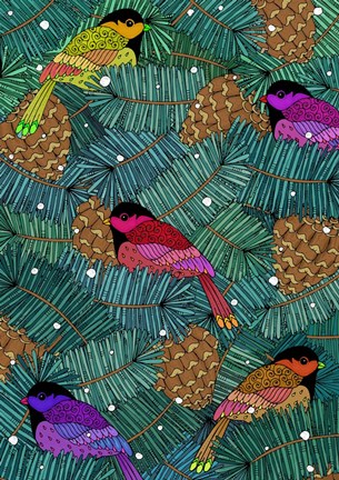 Framed Winter Wonderland 14 Print