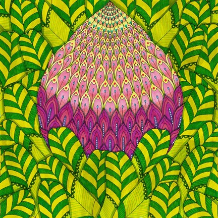 Framed Jungle Safari 8 Print