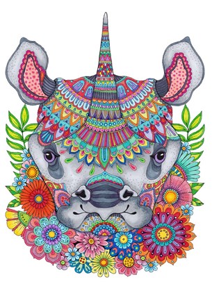 Framed Jungle Safari 24 Print