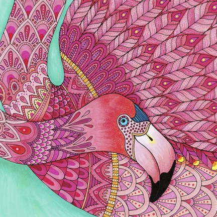 Framed Tropical Paradise 33 Print